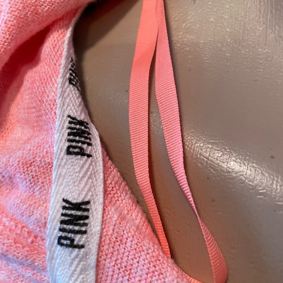 PINK Coral Hoodie Beach Tunic/Sweatshirt - Picture 4 of 4